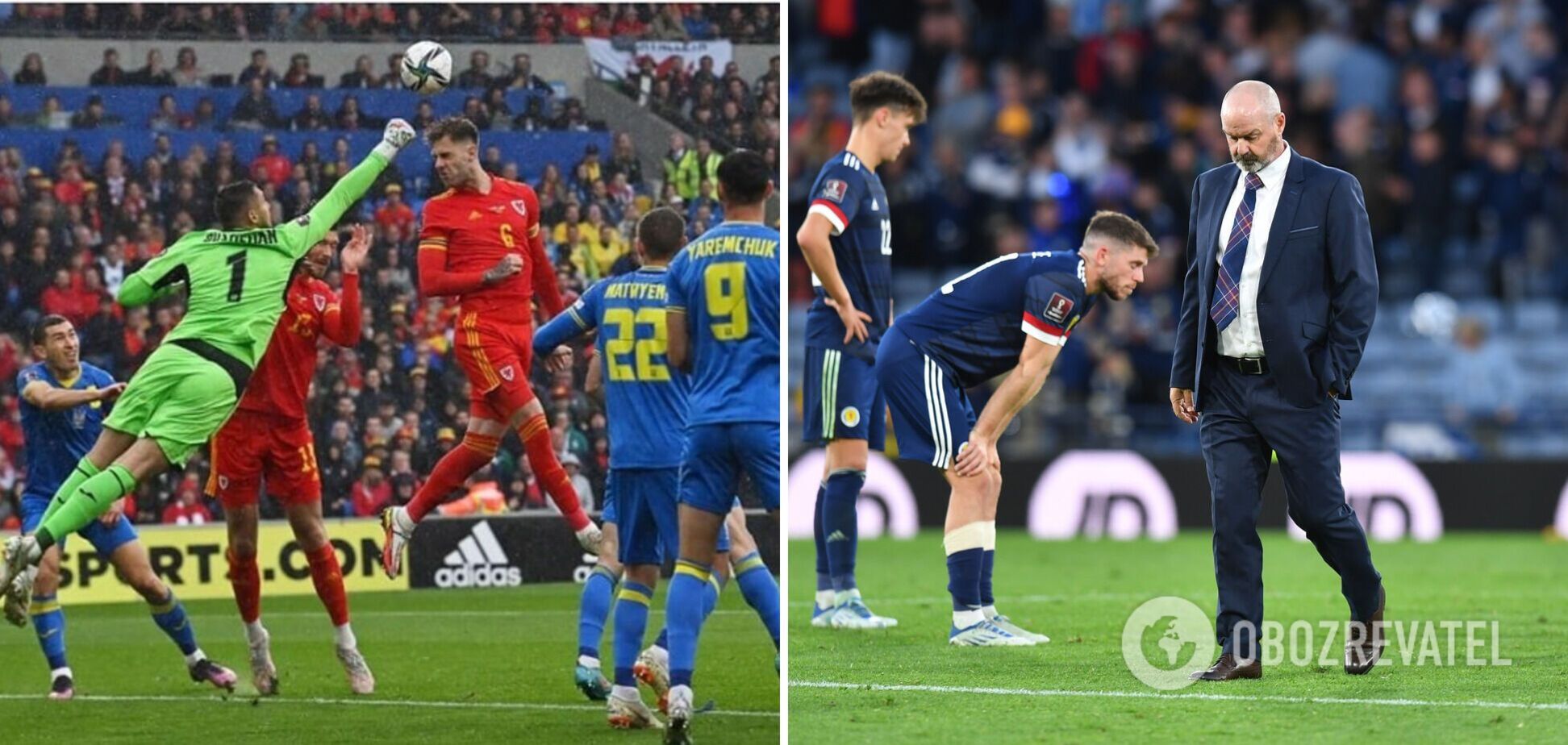 Тренер сборной Шотландии наехал на УЕФА из-за поражения Украины от Уэльса в плей-офф отбора ЧМ-2022