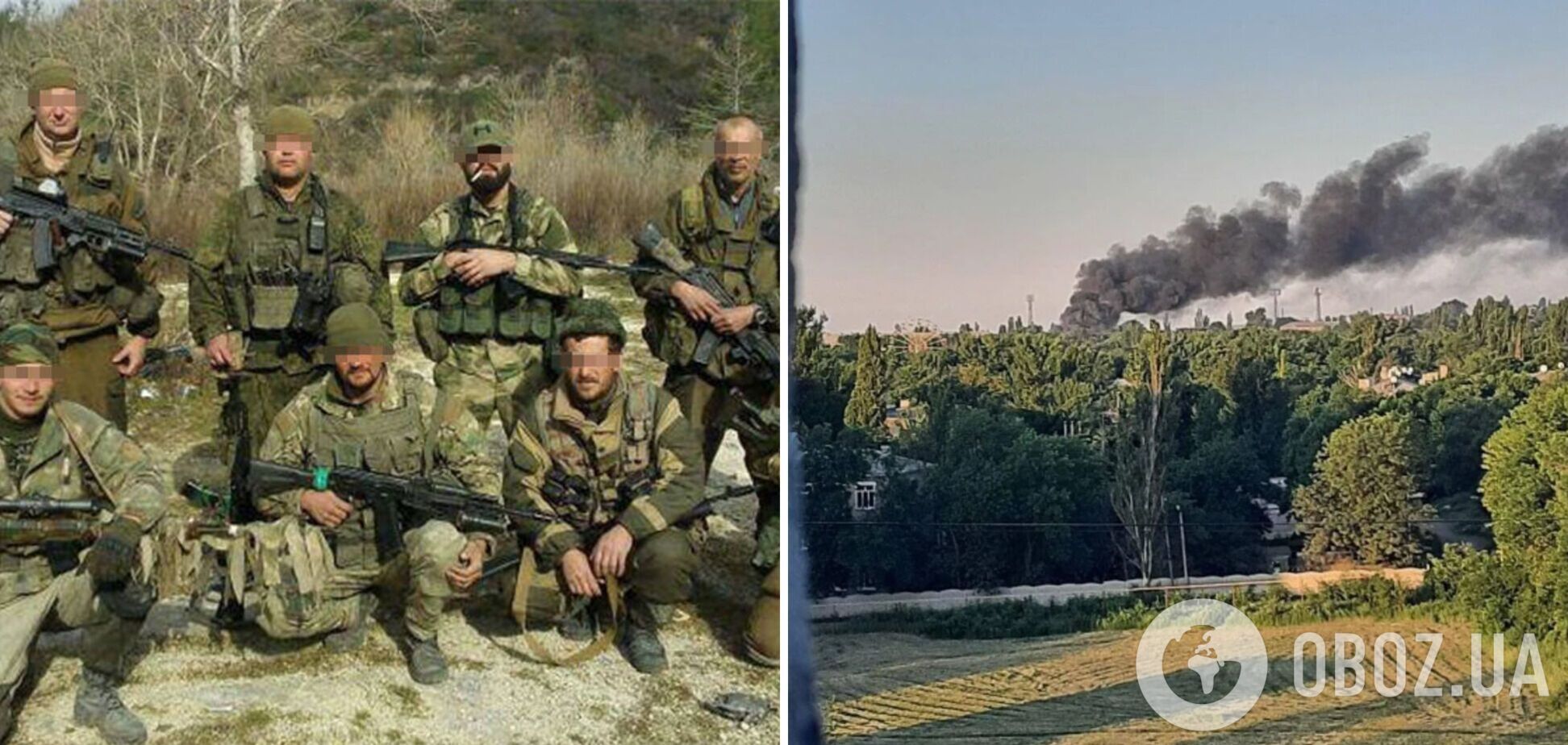 З'явилося відео із окупованої Кадіївки на Луганщині, де згоріла база 'вагнерівців'