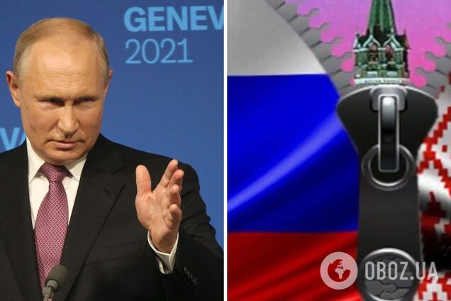 Путин заявил, что санкции Запада заставляют РФ и Беларусь как можно скорее объединиться