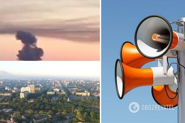 У Миколаєві пролунали вибухи: ракета влучила у підприємство, другу збили сили ППО. Фото