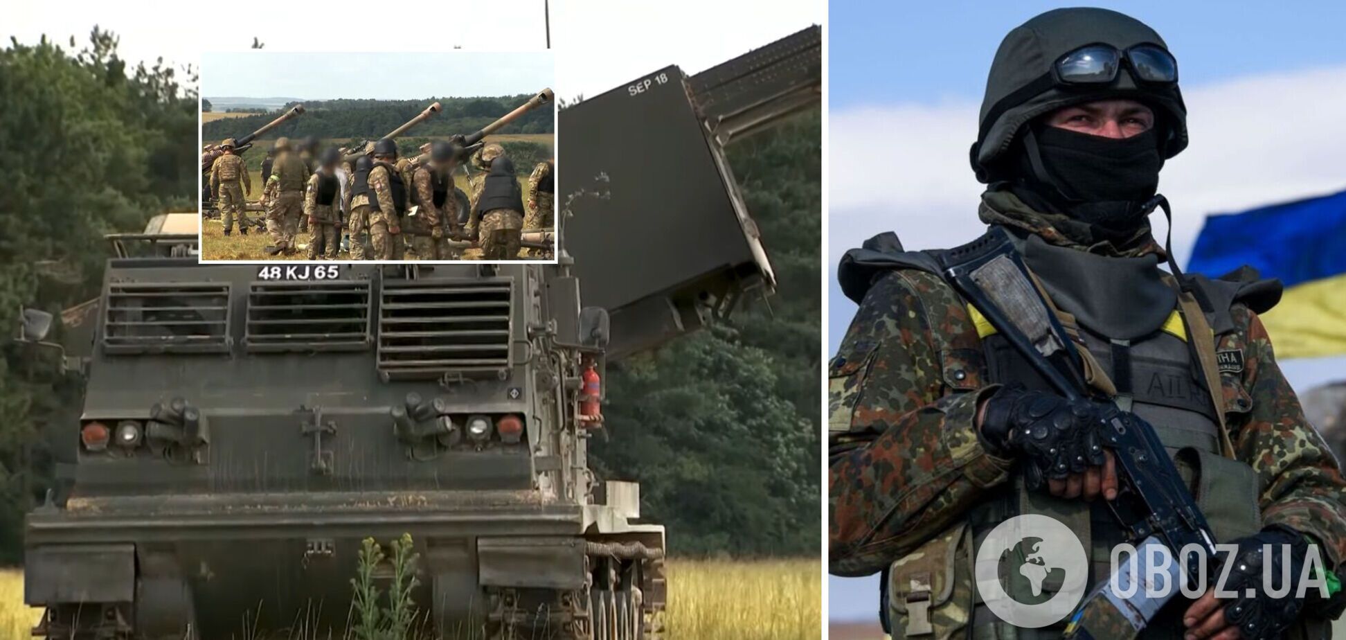 Украинские военные в Великобритании осваивают РСЗО M270 MLRS и ствольную артиллерию: появилось видео с учений