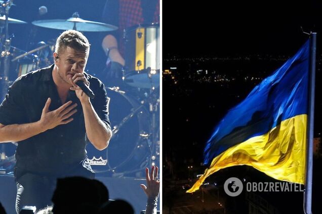 Солист Imagine Dragons Дэн Рейнольдс со сцены обратился к украинцам: я чувствую себя беспомощным, почему умирают дети?