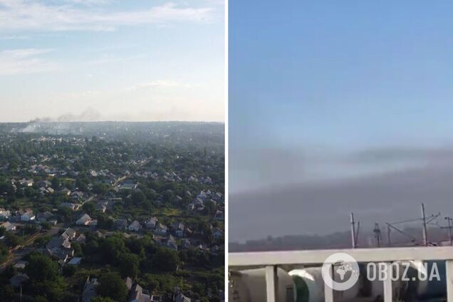 В Ровеньках произошли взрывы на нефтебазе