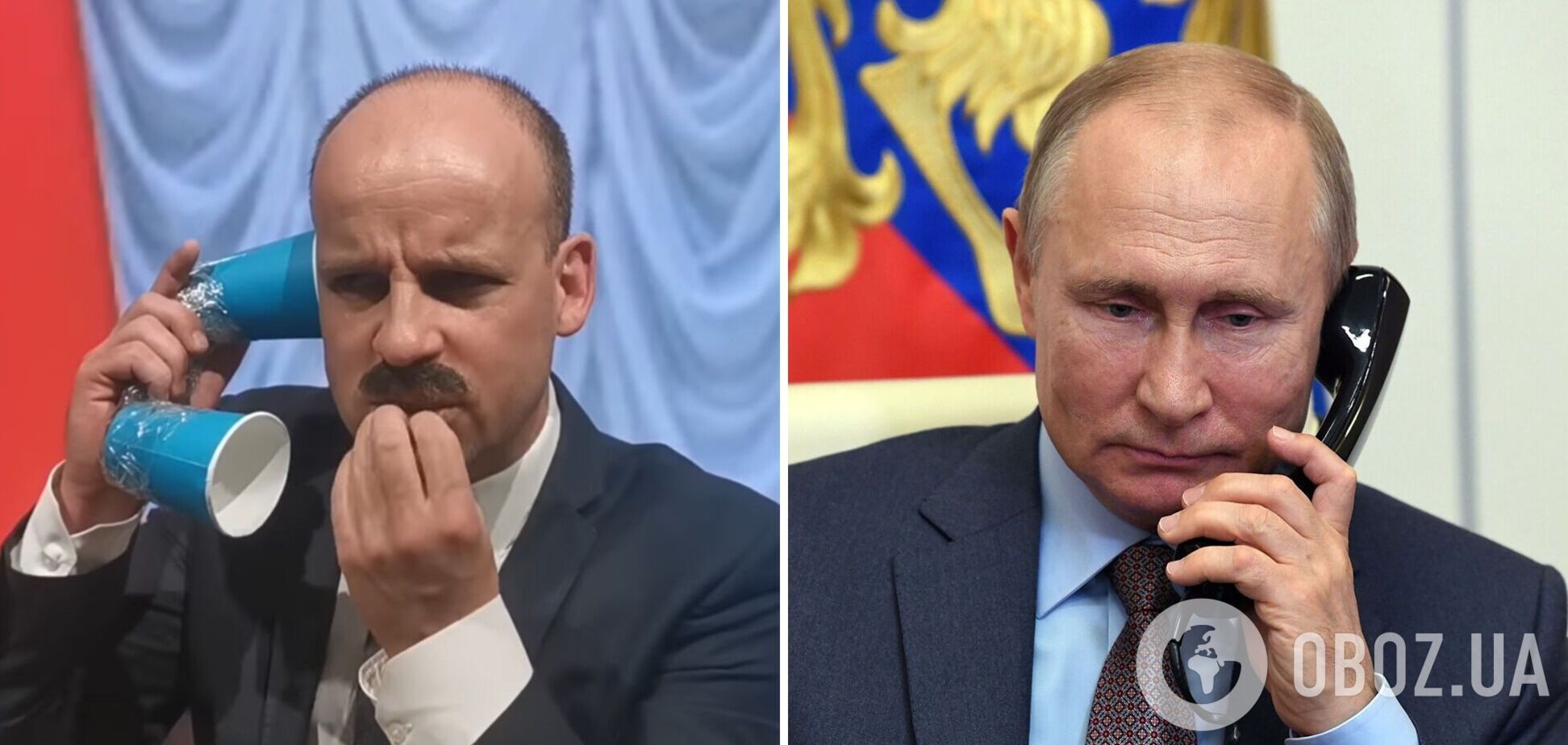 Як Путін умовляв Лукашенка напасти на Україну: мережу підірвало пародійне відео