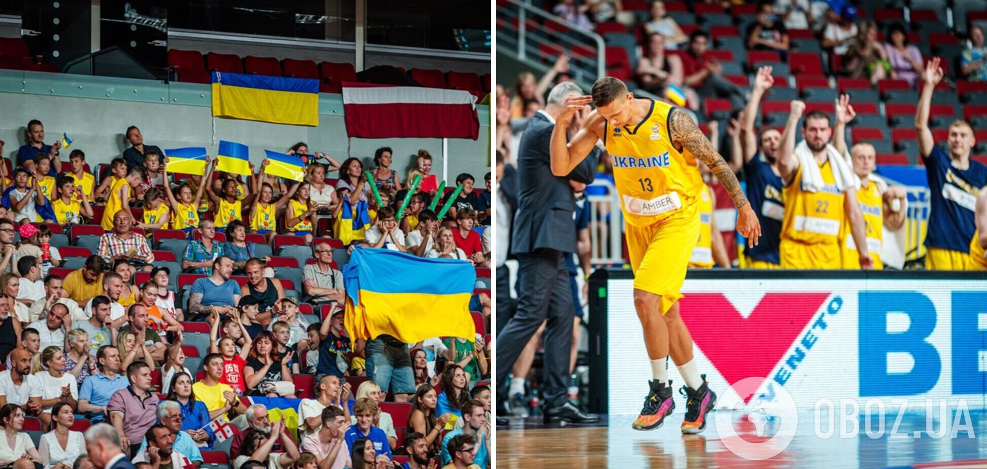 Фанати у Ризі влаштували братання з гравцями збірної України та заспівали 'Стефанію'. Емоційне відео