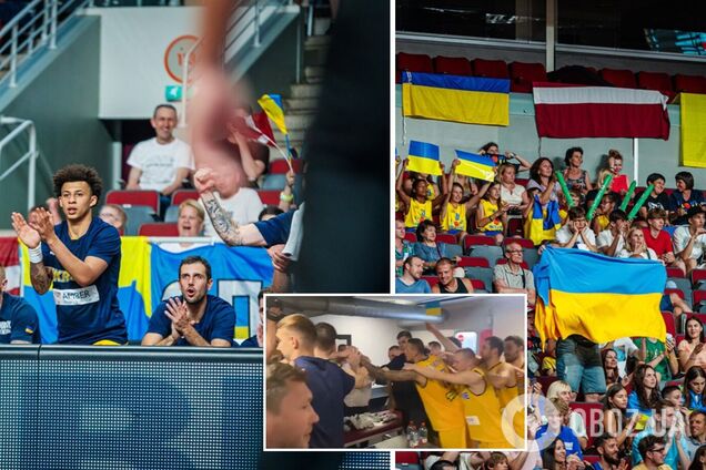 'Наша земля – Україна!' Гравці збірної влаштували яскравий перфоманс після перемоги у відборі до ЧС із баскетболу