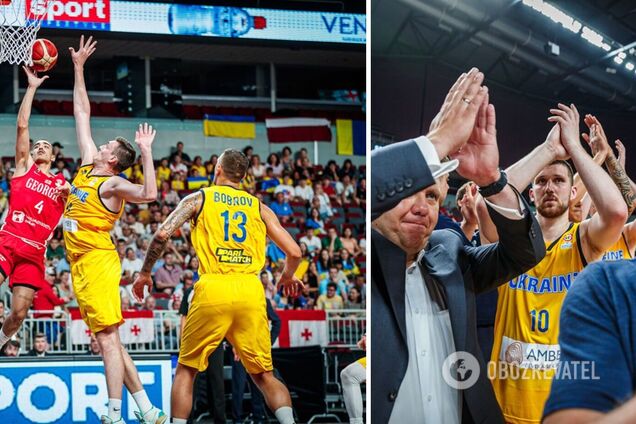 Як українці обіграли Грузію та вийшли до другого етапу відбору ЧС із баскетболу: відео найкращих моментів