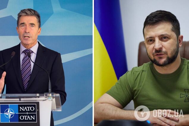 Андерс Фог Расмуссен и Владимир Зеленский