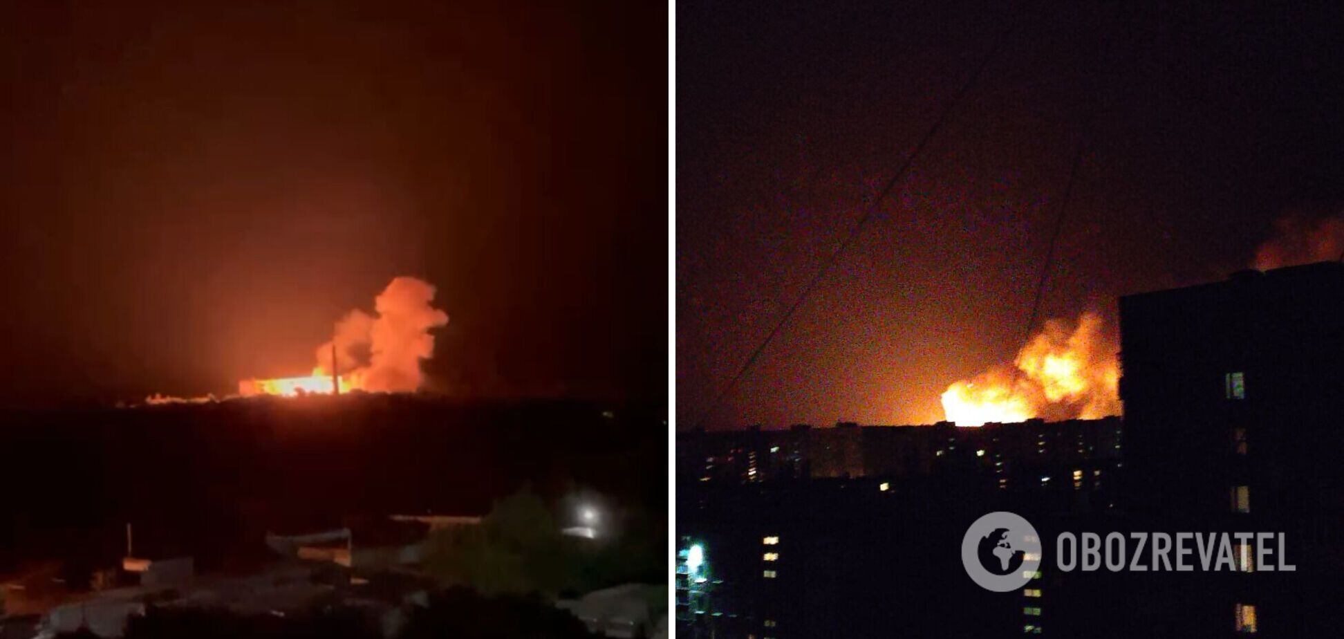 В оккупированном Алчевске прогремели взрывы и вспыхнул пожар. Видео