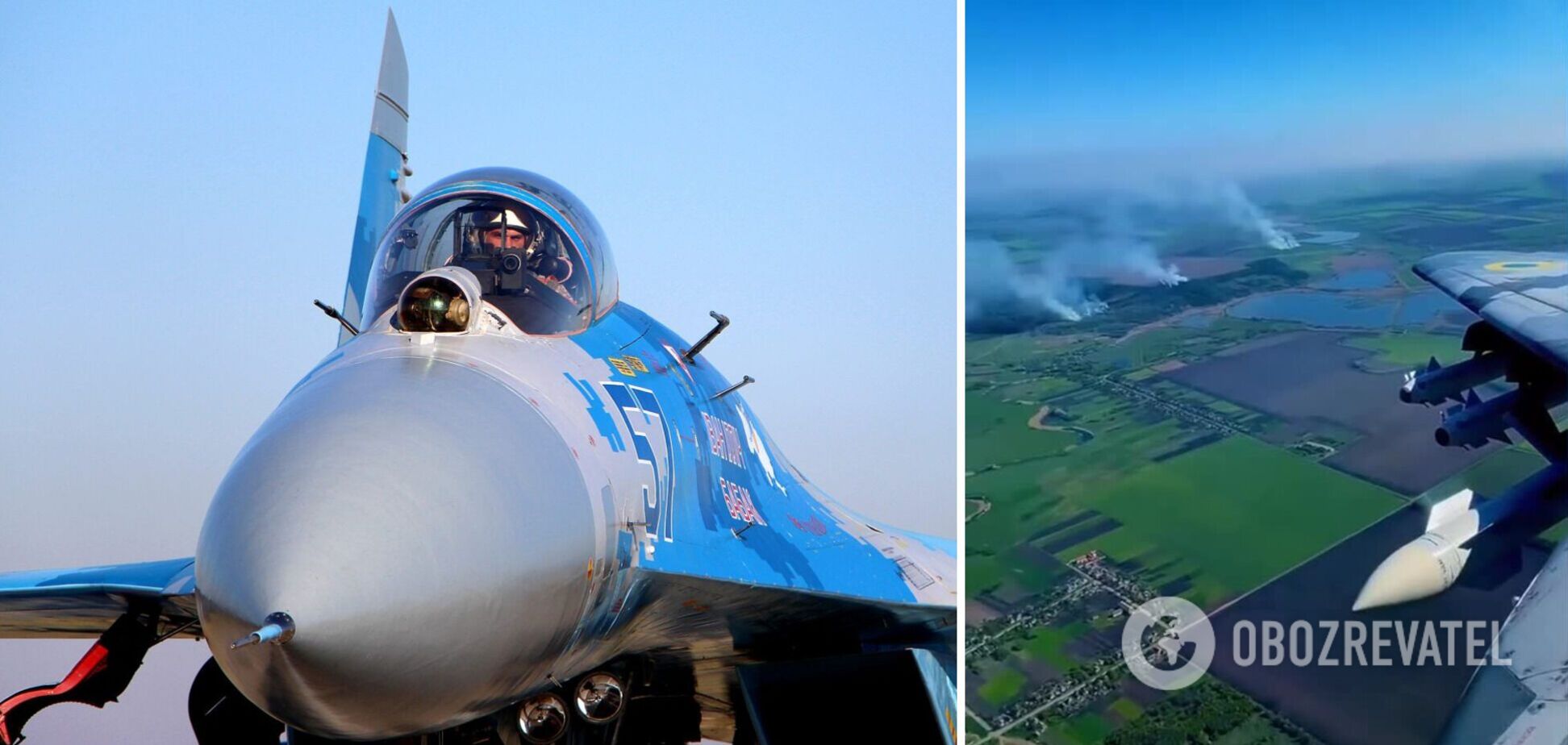 У Генштабі показали, як українська авіація 'випалює' російських окупантів. Відео