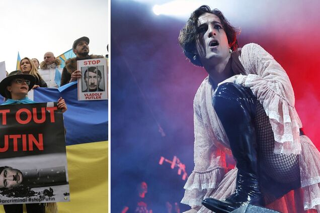 Лідер Maneskin Даміано Давид послав Путіна зі сцени на концерті в Римі. Відео