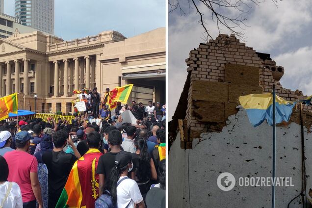 Блинкен указал на связь войны в Украине с протестами на Шри-Ланке