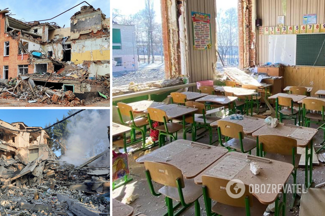 Війська РФ знищили сотні українських шкіл
