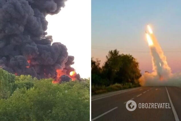 'Фаер-шоу' прошло успешно: в сети показали результат 'демилитаризации' вражеских складов в Шахтерске. Фото