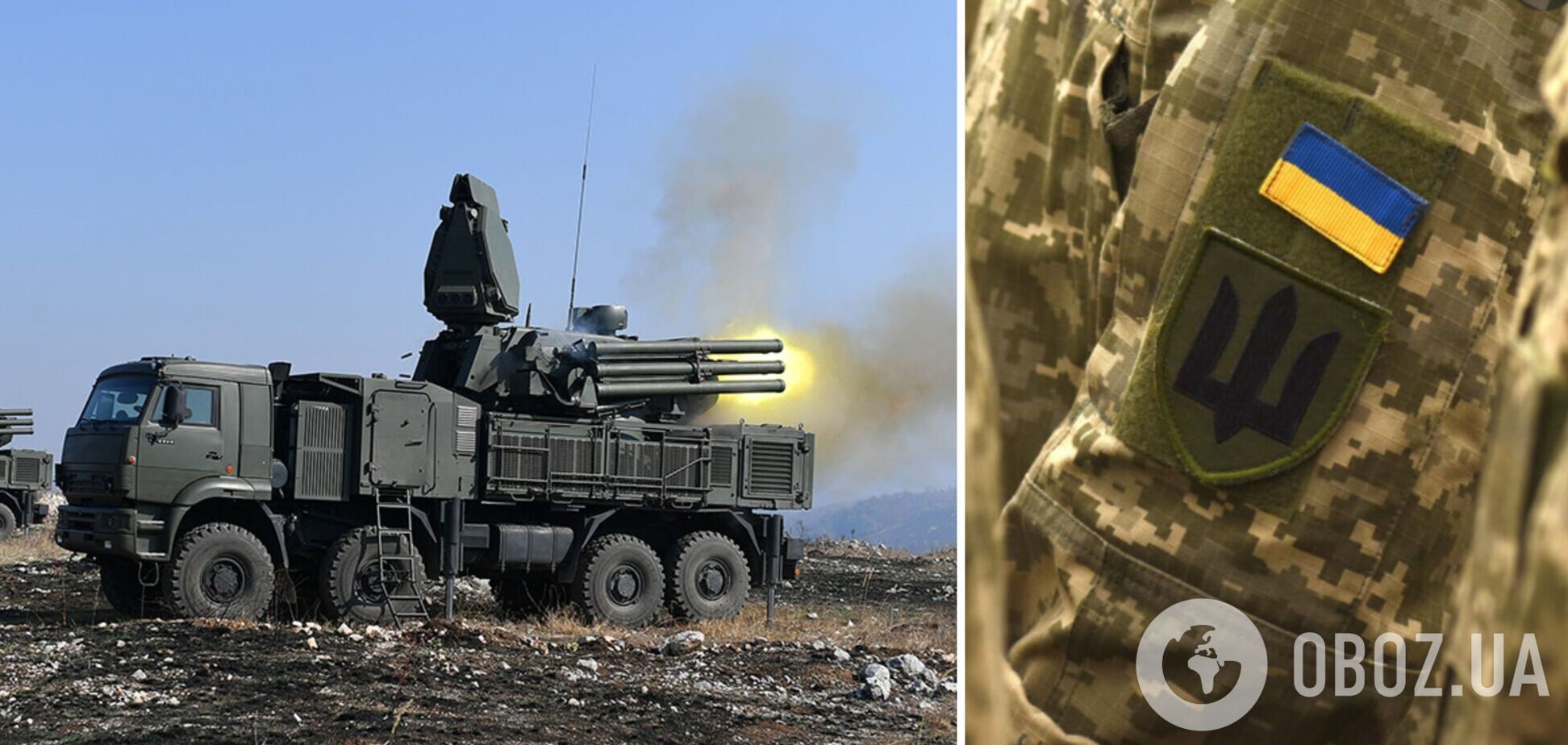 Трофейний 'Панцир-С1' збив першу ціль