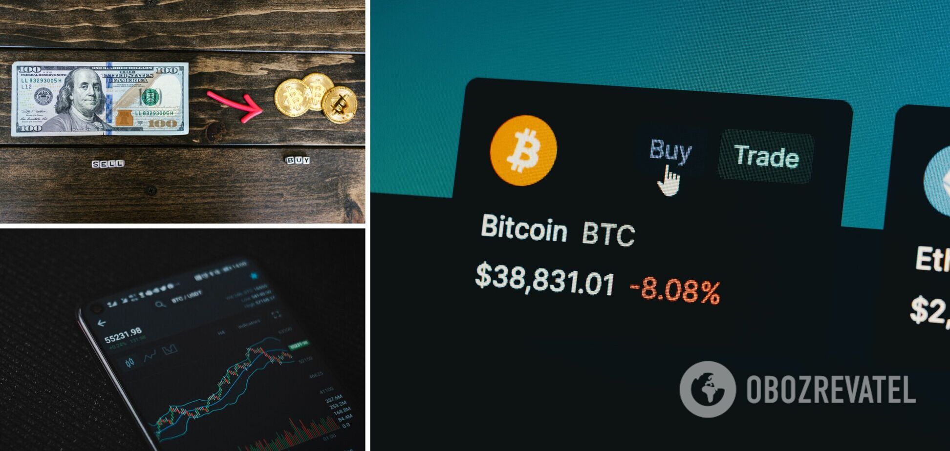 Биткоин впервые в 2023 году взлетел до $35 тысяч