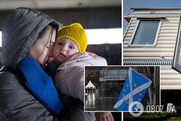 В Шотландии временно остановили прием украинских беженцев: названа причина