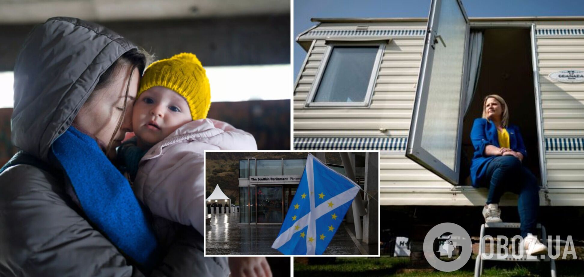 В Шотландии временно остановили прием украинских беженцев: названа причина