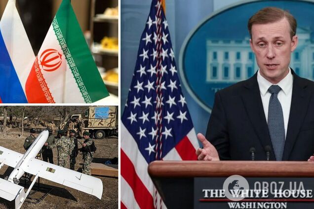 У Білому домі заявили, що Іран передасть Росії бойові безпілотники