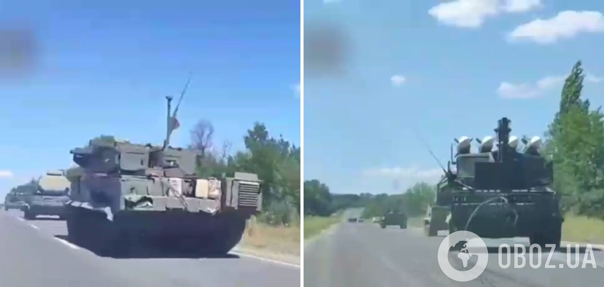 'Буки', БМП та вантажівки: окупанти стягують підкріплення на Луганщину. Відео