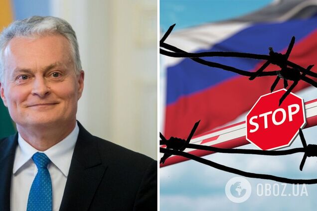 Науседа призвал разорвать связи с Россией