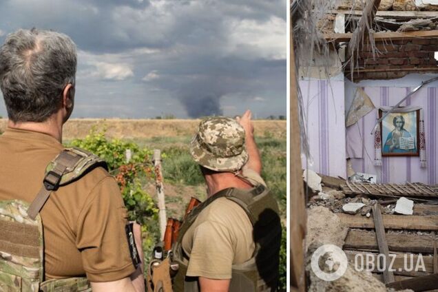 Порошенко показав, як російські окупанти знищили українські села на півдні. Відео