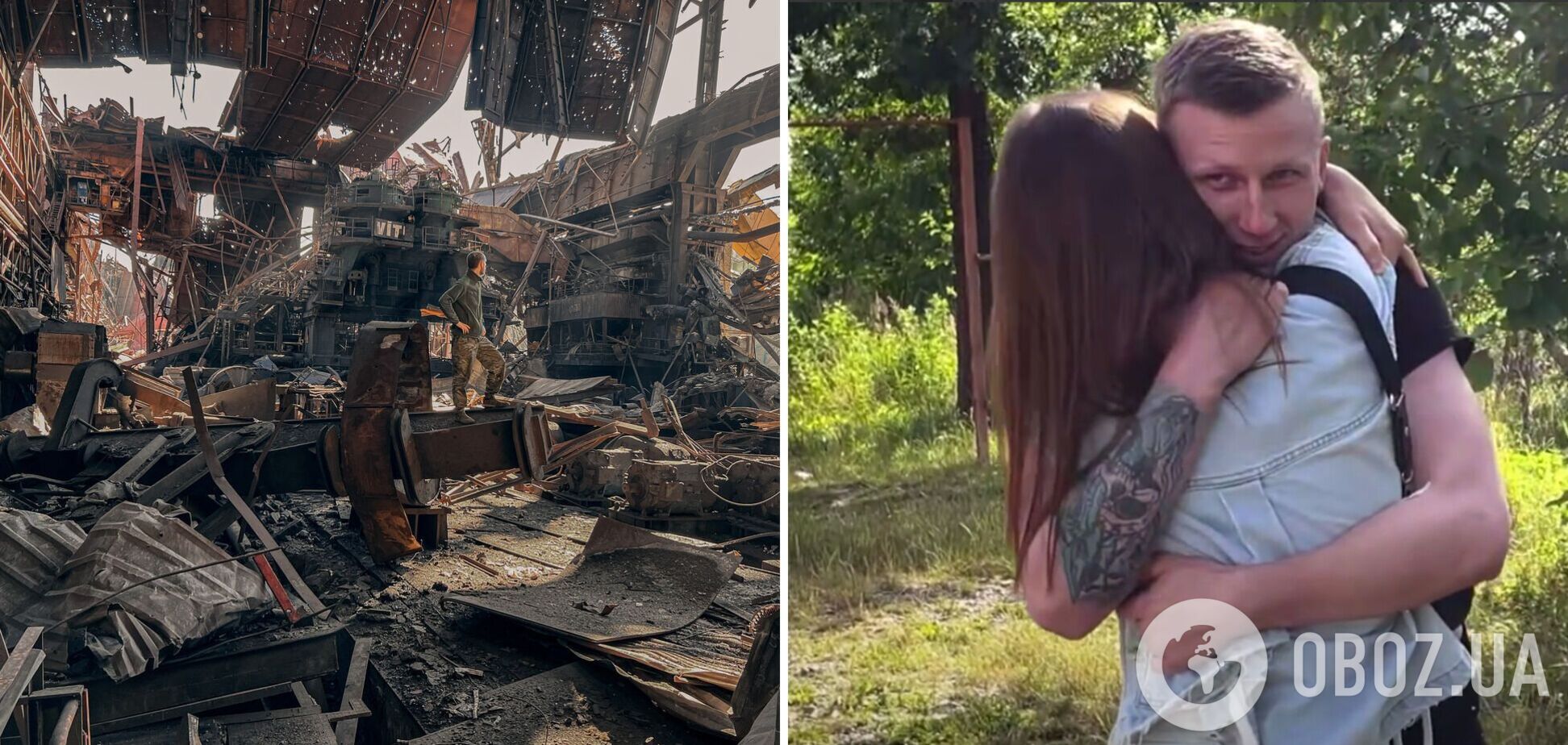 Боец 'Азова' после возвращения из плена впервые увиделся с невестой: сеть растрогало видео