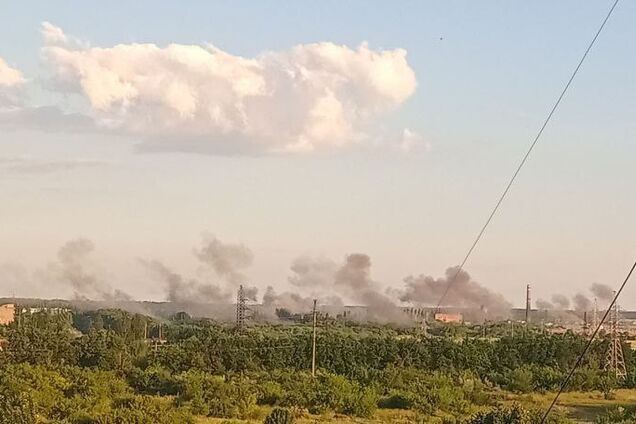 В оккупированной Горловке на складах войск РФ взорвался боекомплект