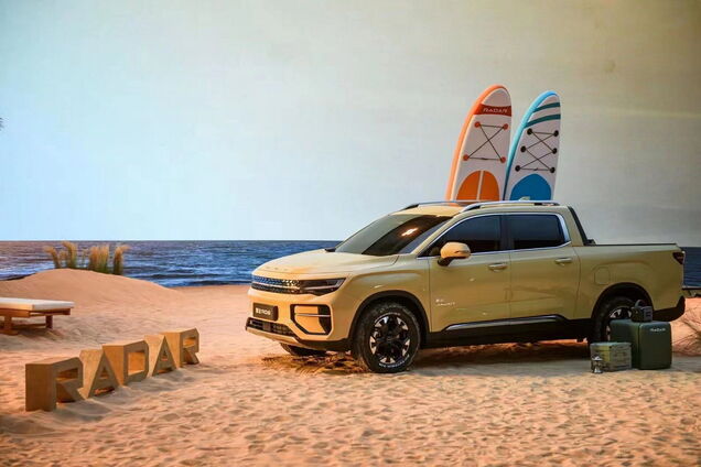 Geely анонсувала перший електричний пікап Radar