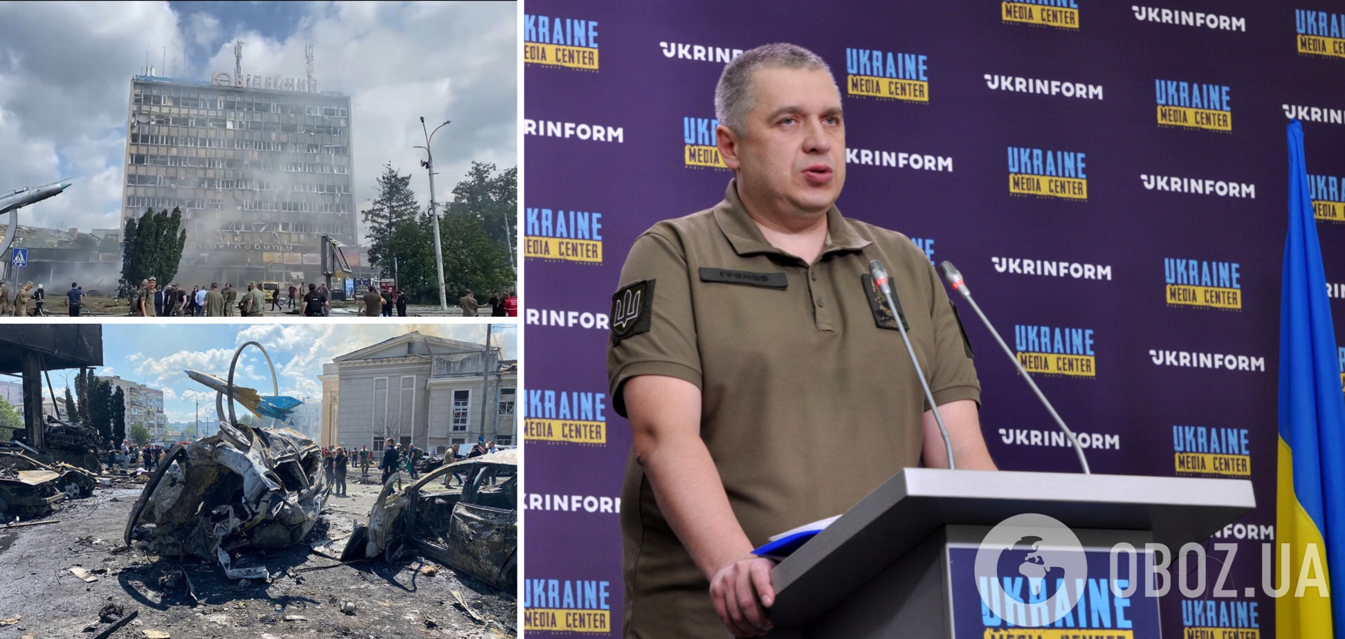 РФ вдарила по Вінниччині 5 ракетами: дві збила ППО, три – влучили у центр міста – Генштаб