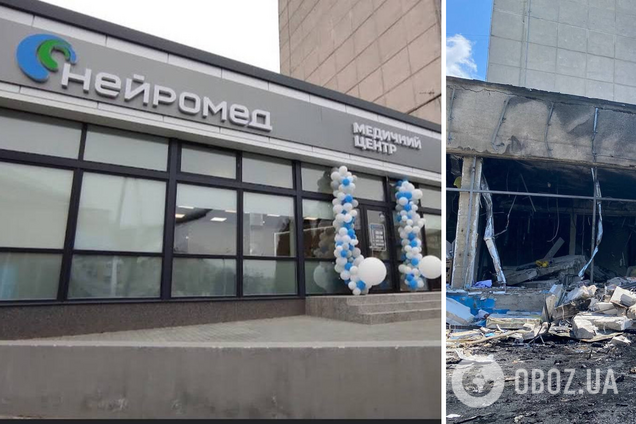 Ракетний удар у Вінниці зачепив клініку, в якій могли бути люди. Фото