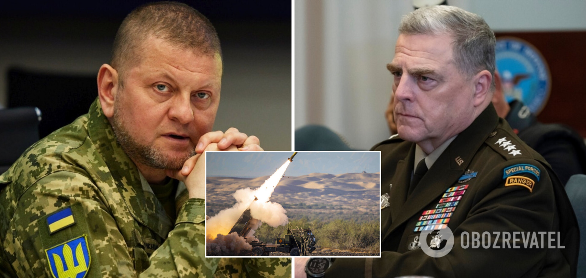 Залужний обговорив із генералом Міллі ситуацію на фронті та російський терор: з початку року вже застосовано 14 ракет і 94 'шахеди'