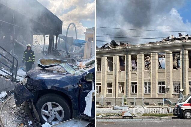 Військовий розплакався, побачивши тіло дитини, яка загинула від ракетного удару РФ по Вінниці. Відео