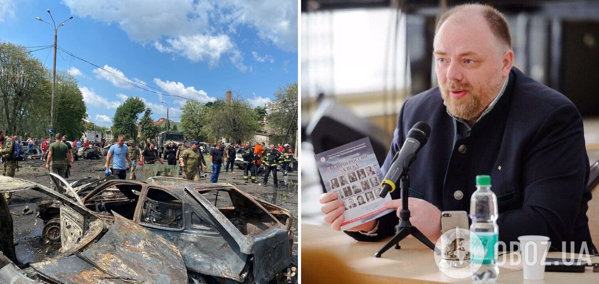 Російський письменник Холмогоров зрадів теракту у Вінниці, де загинули понад 20 людей, і закликав до нових трагедій