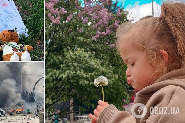 На місце загибелі 4-річної Лізи у Вінниці несуть квіти та іграшки: вибач, що не вберегли. Фото