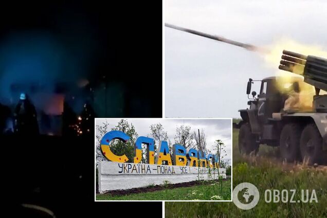 Войска РФ нанесли удары по Славянску: много разрушений, на месте работают спасатели. Видео