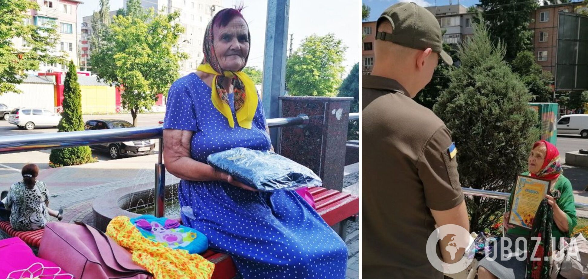 82-летняя пенсионерка из Кропивницкого Лидия Домрова продает вещи, чтобы покупать военным носки