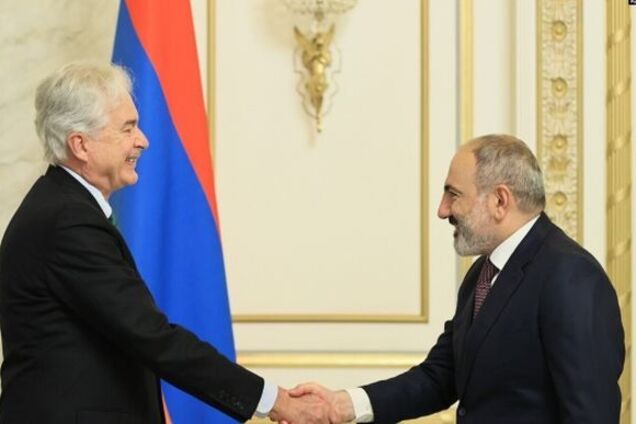 Уильям Бернс и Никол Пашинян