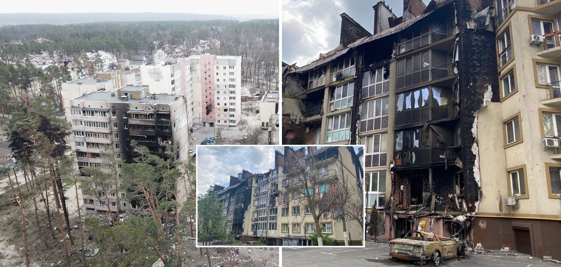 Оккупанты нанесли инфраструктуре Ирпеня серьезный ущерб