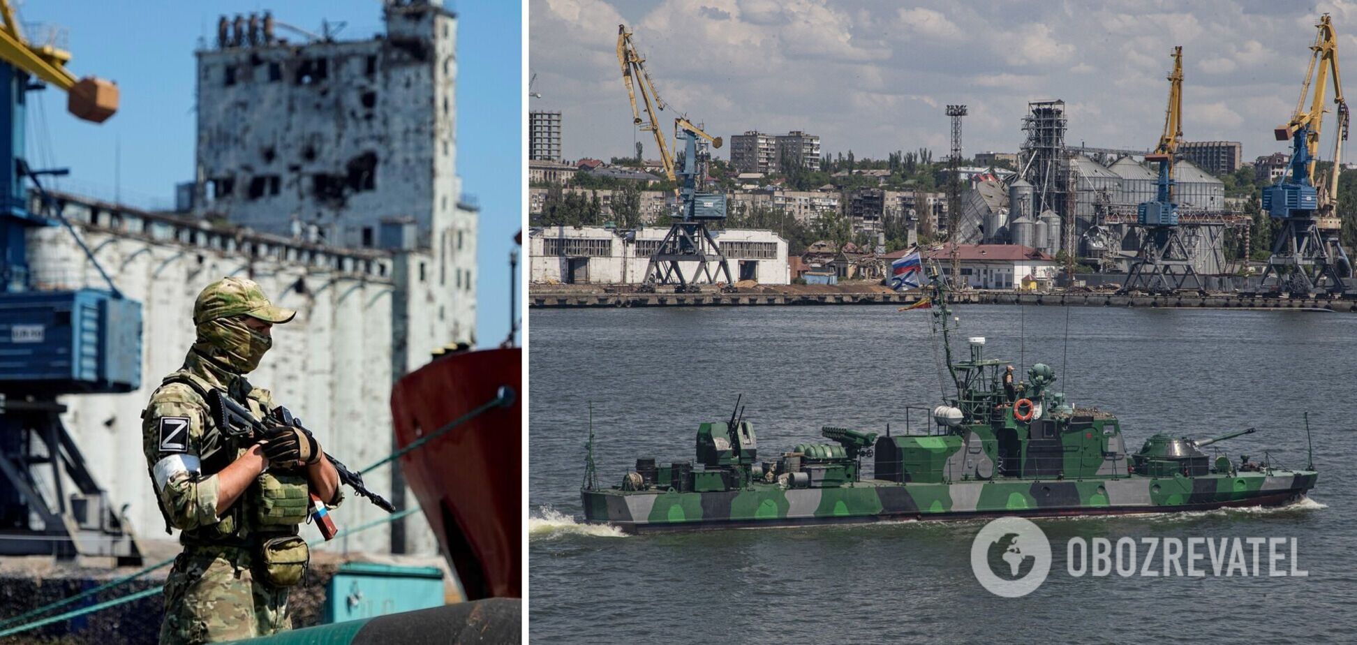 Оккупанты превратили порт в Мариуполе в военно-транспортный хаб, жителям лучше эвакуироваться, – Андрющенко