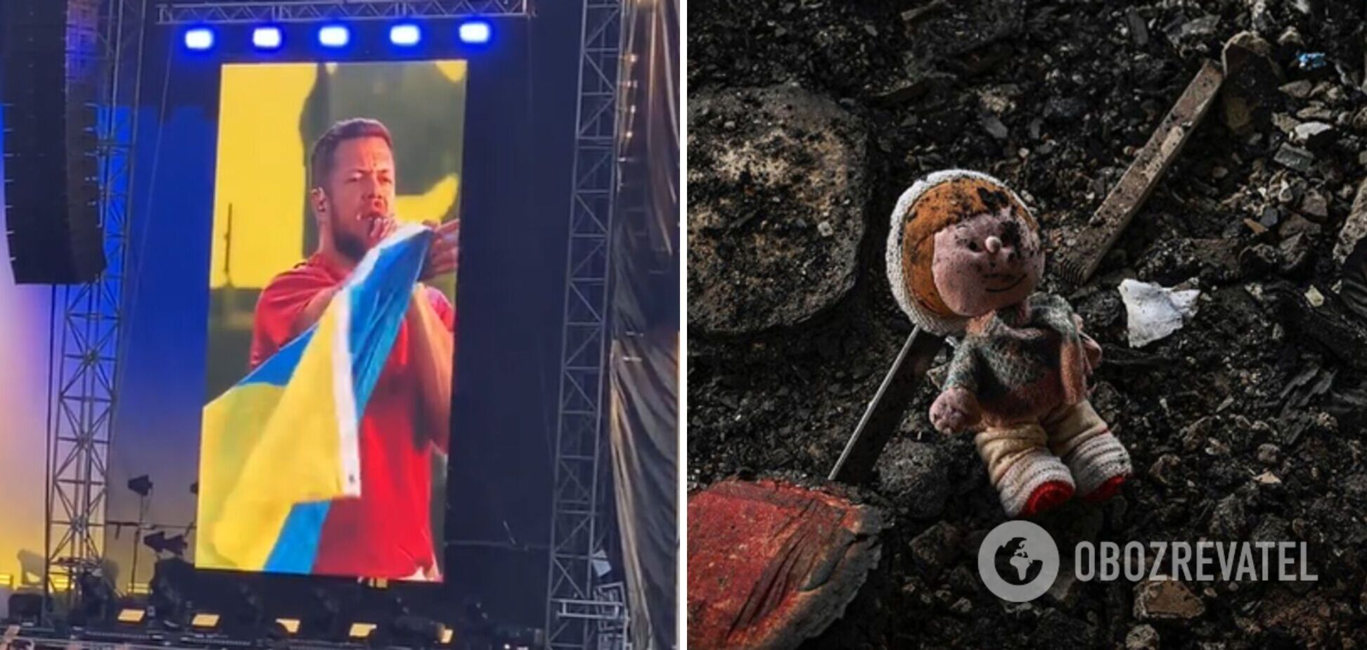 Imagine Dragons з прапором України виконали Forever Young у Німеччині і згадали про вбитих Росією дітей. Відео