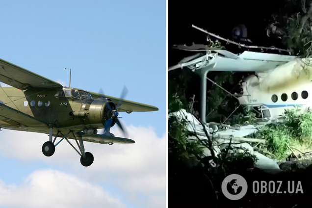 В России разбился самолет АН-2, есть погибшие. Видео