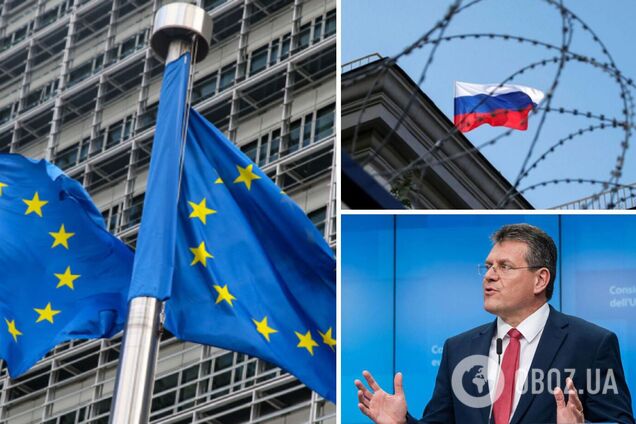 Шефчович розповів, коли ЄС займеться розробкою восьмого пакету санкцій проти РФ