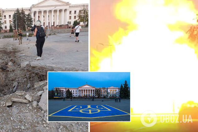 Війська РФ вдарили по центру Краматорська: момент вибуху ракети зафільмували на відео