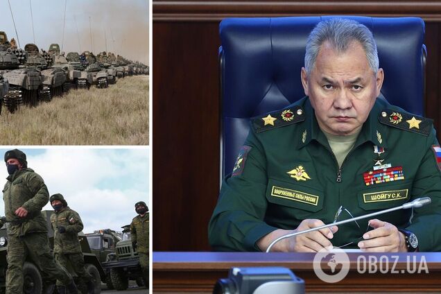 Шойгу влаштував інспекцію угруповань РФ, які воюють проти України: наказав посилити бойові дії