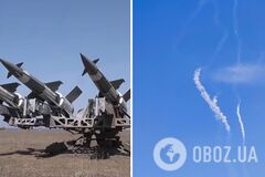 На Дніпропетровщині під час повітряної тривоги ППО збила ворожу ракету: з'явилися фото та відео
