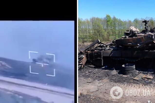 Львівські десантники ударами зі 'Стугни' змусили російські танки зробити 'жест доброї волі'. Відео