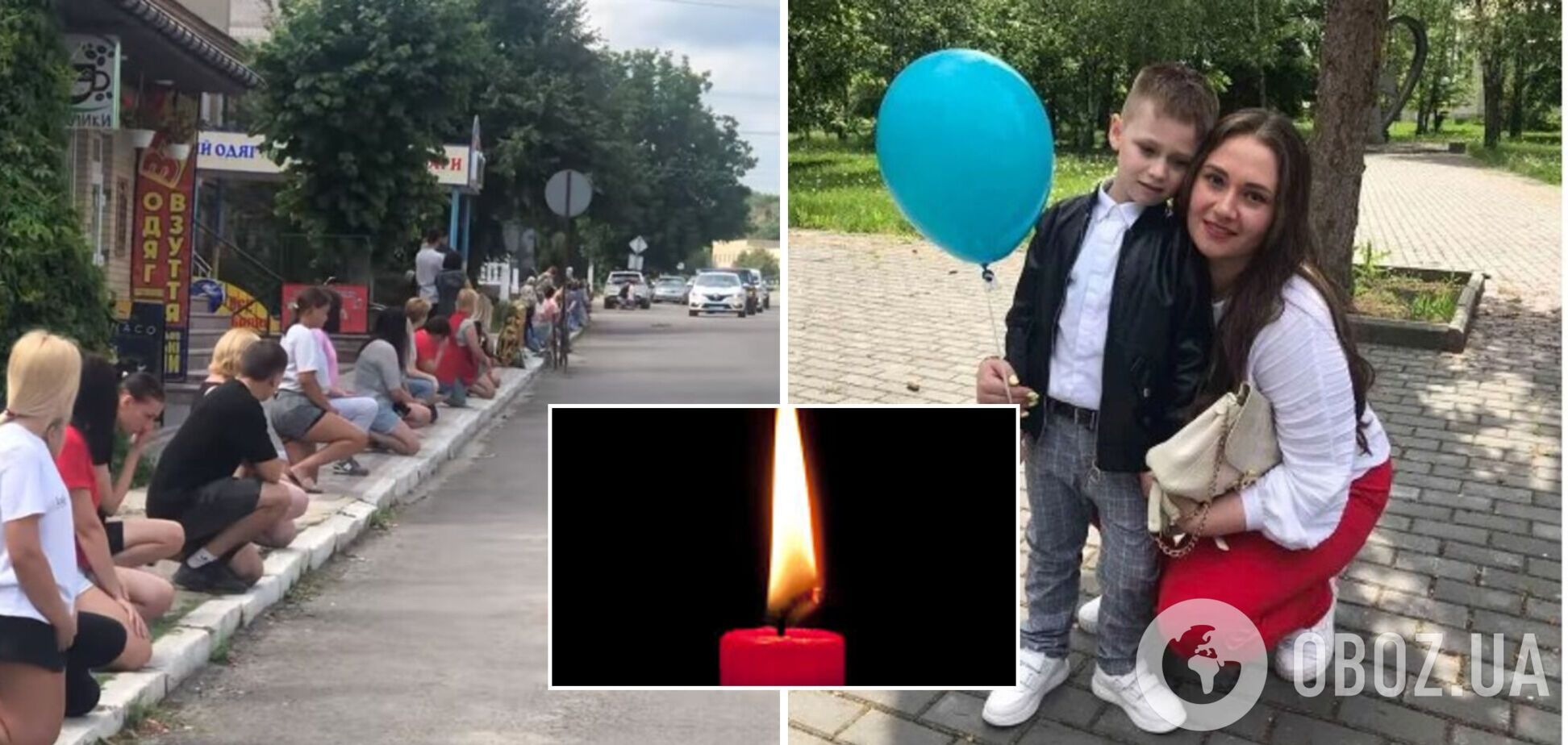 На Вінничині зустріли убитих російськими ракетами маму з сином