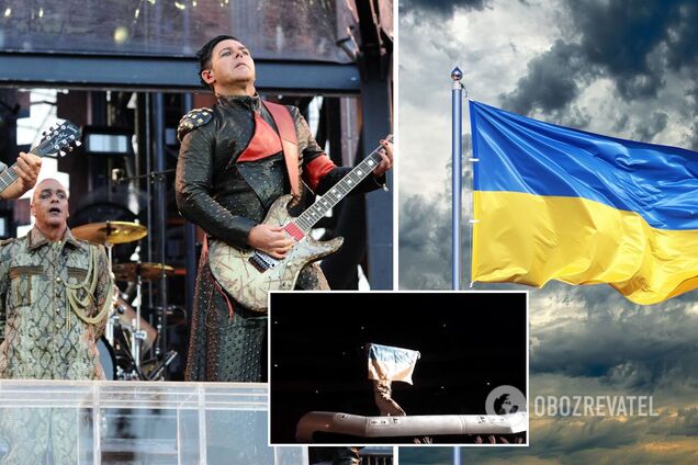 Культовые Rammstein на концерте в Польше подняли флаг Украины. Видео