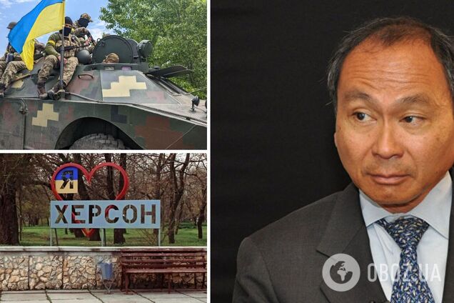 Фукуяма вважає, що Україні слід зосередитись на звільненні південних областей